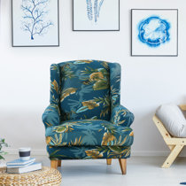 Wing Chair Slipcovers You ll Love Wayfair